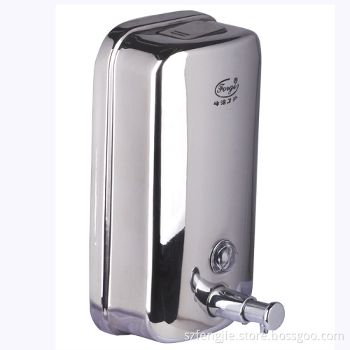 Wall-Mounted Stainless Steel Soap Dispenser F-S010